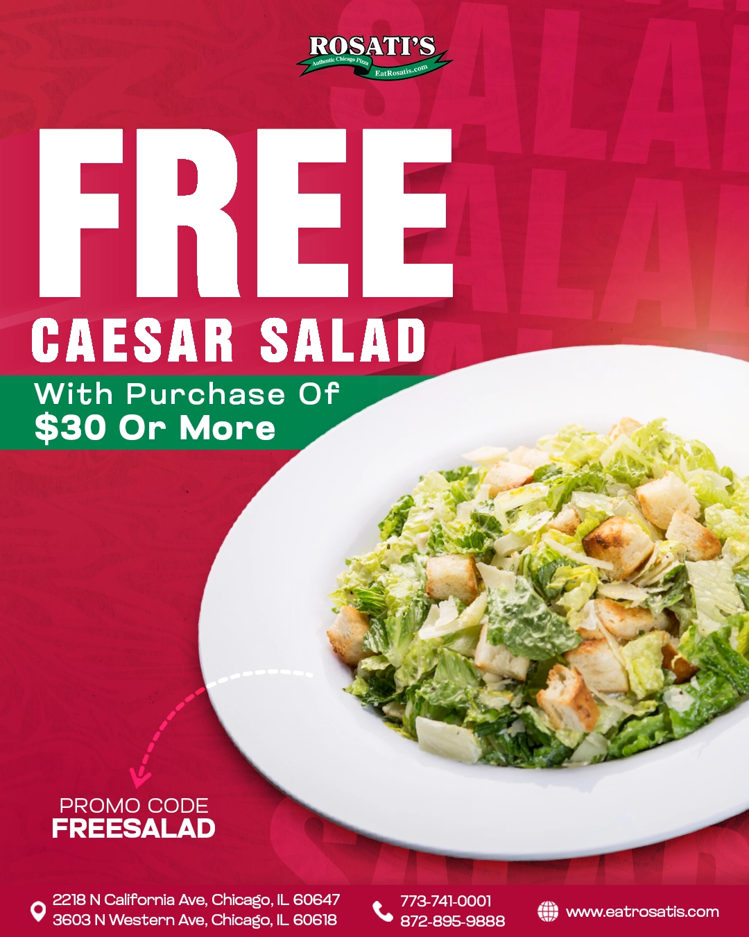 FREE CAESAR SALAD copy